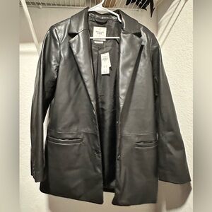 Vegan Leather Jacket